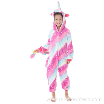 Girl Child Kid Unicorn Pajamas Set